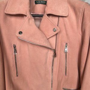 Lauren Suede Moto Jacket